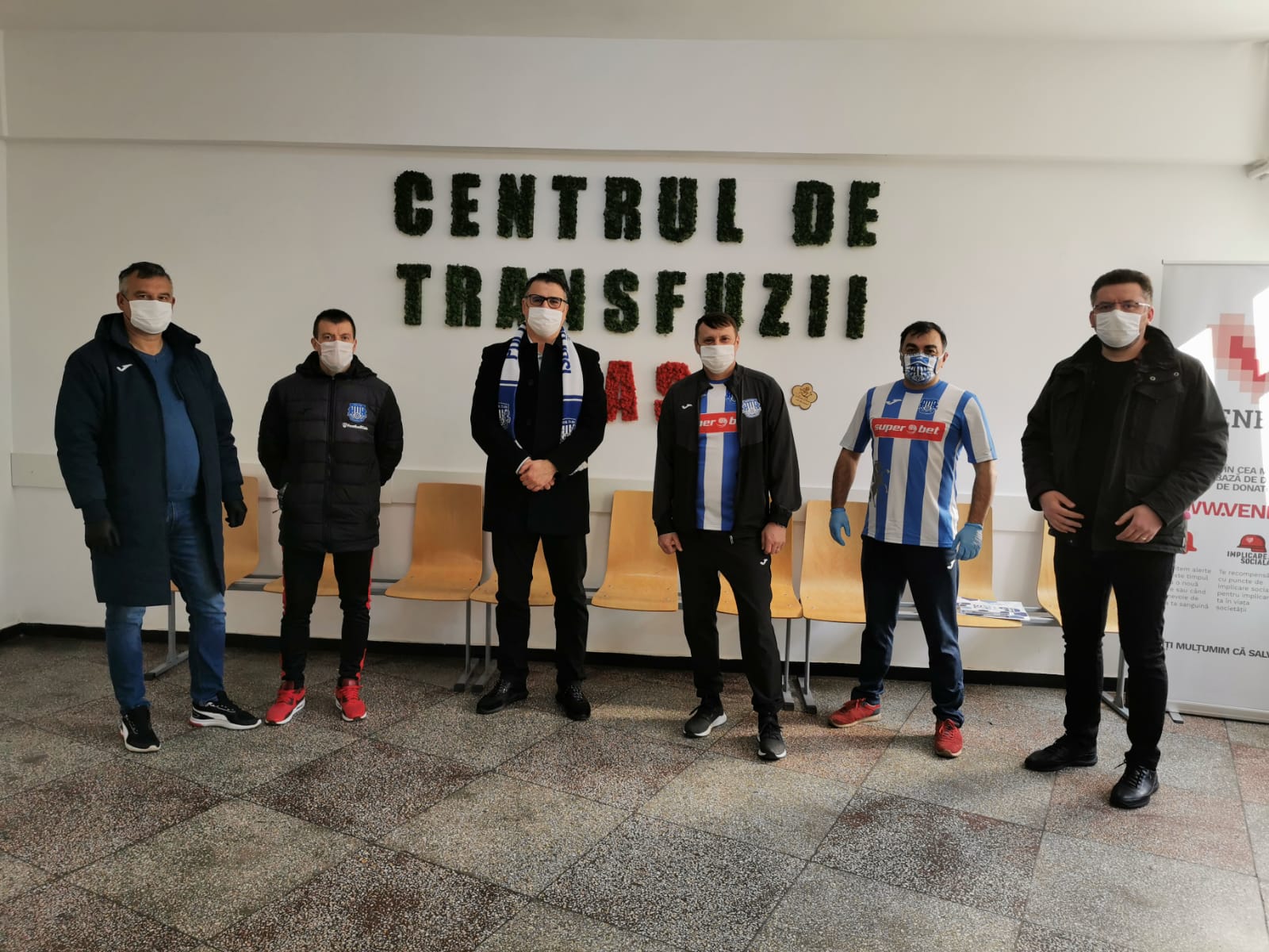 PORȚI ÎNCHISE, INIMI DESCHISE, la Centrul de Transfuzii din Iași