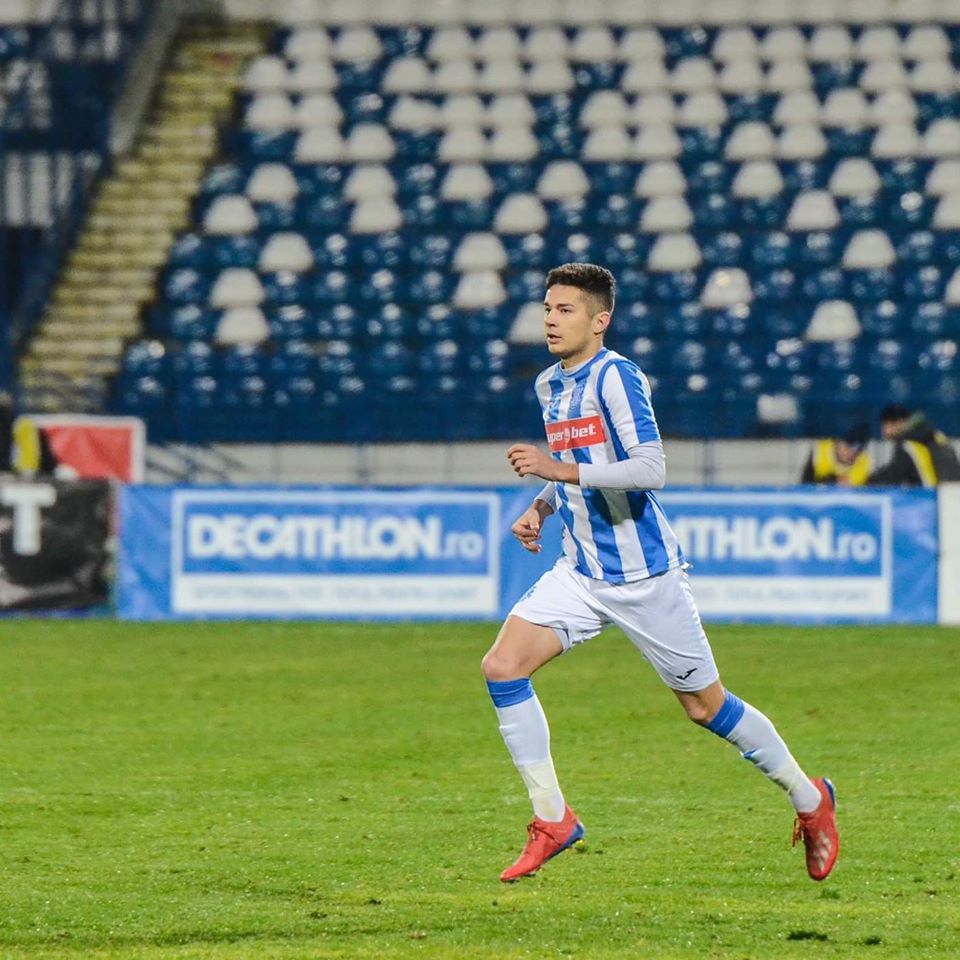 Alexandru Zaharia, la primele minute în Liga 1