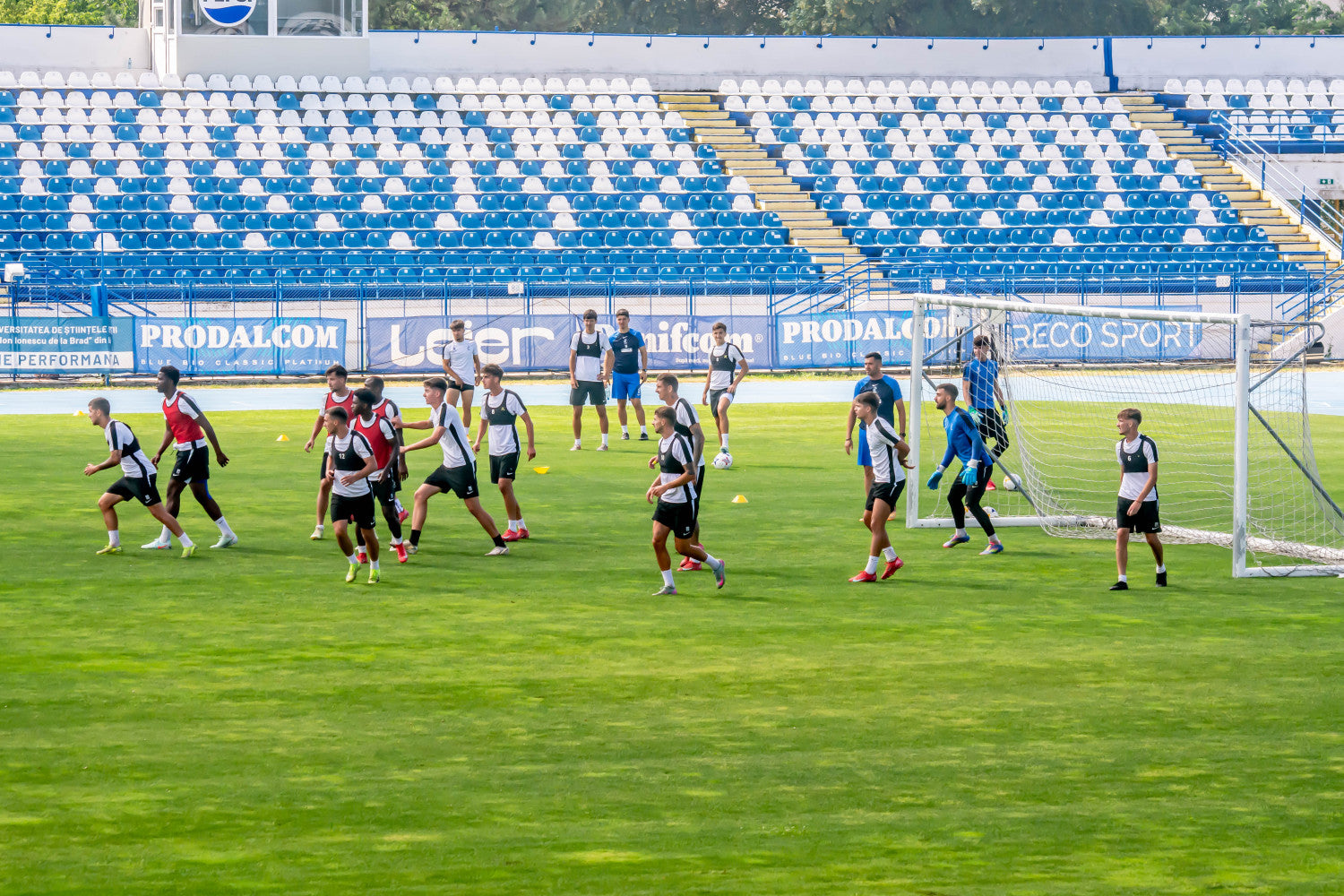 Ultimul antrenament, înainte de cantonament