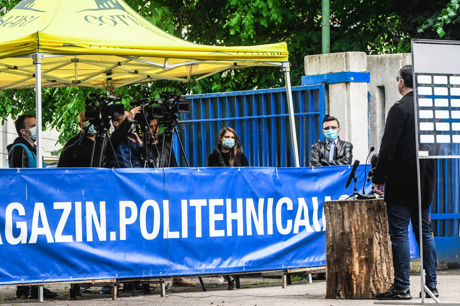 Conferință de presă la 